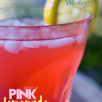 grown-up pink lemonade