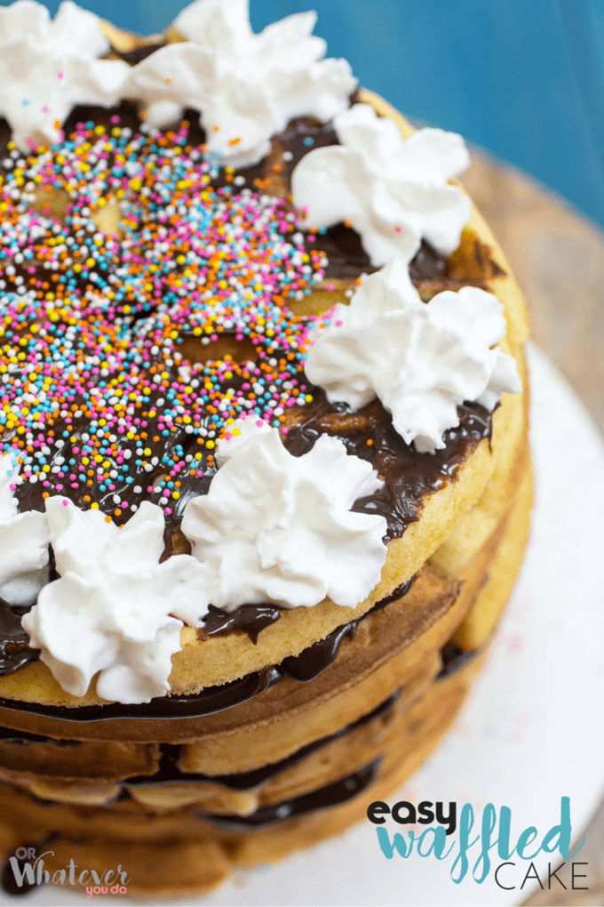 Waffled Cake