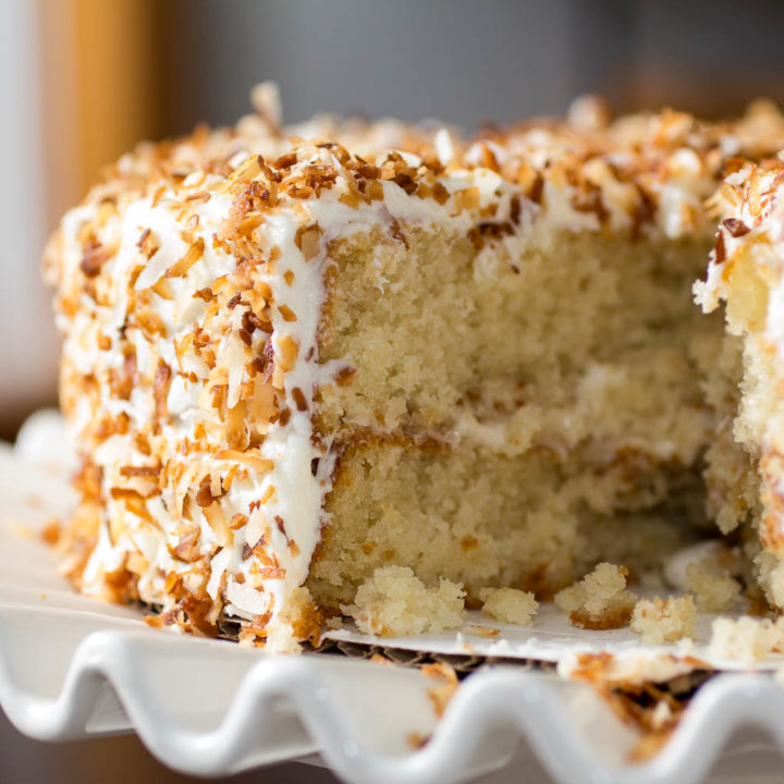 Toasted Coconut Cake-image