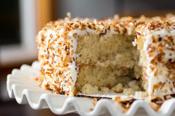 Toasted Coconut Cake