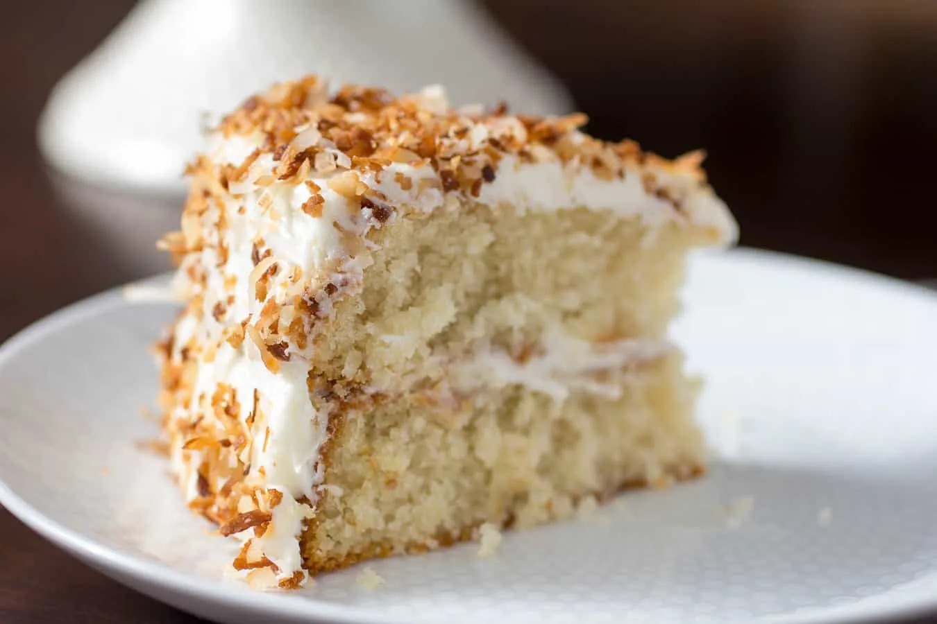 Moist, tender, made-from-scratch coconut cake. 