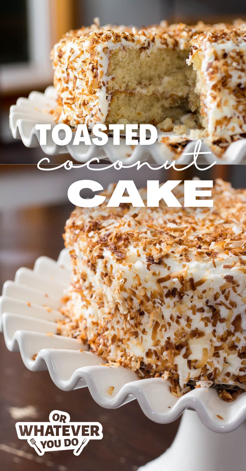 Toasted Coconut Cake