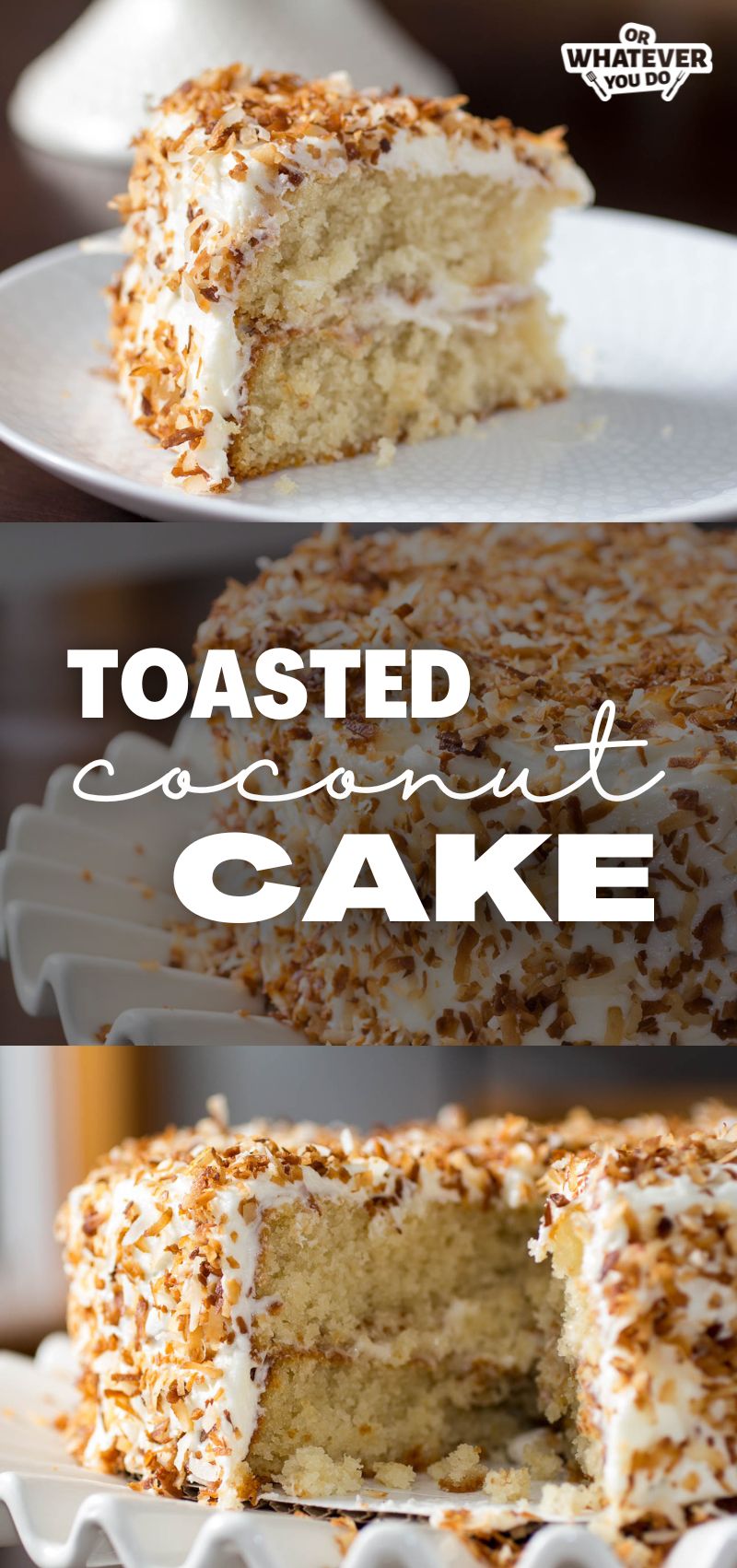 Toasted Coconut Cake