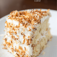 Toasted Coconut Cake