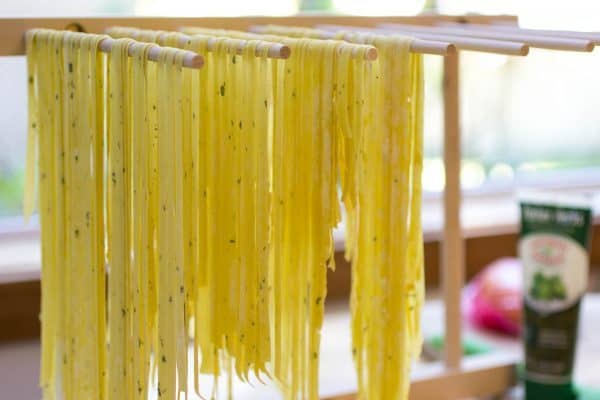 Fresh Fettuccine with herbs