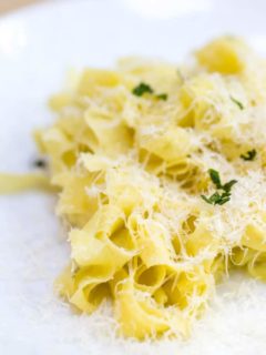 Fresh Fettuccine with herbs