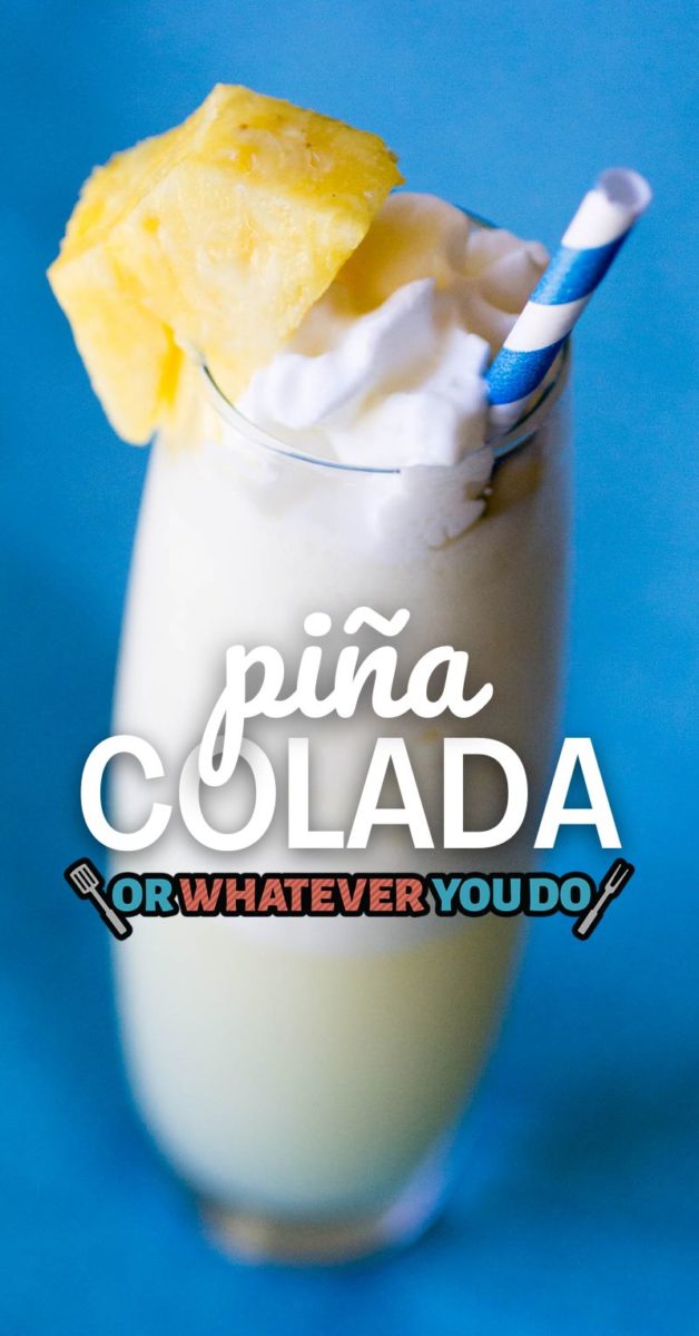 Homemade Pina Colada Delicious summer cocktail recipe