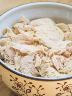 Instant Pot Shredded Chicken Breasts from FrozenInstant Pot Shredded Chicken Breasts from Frozen