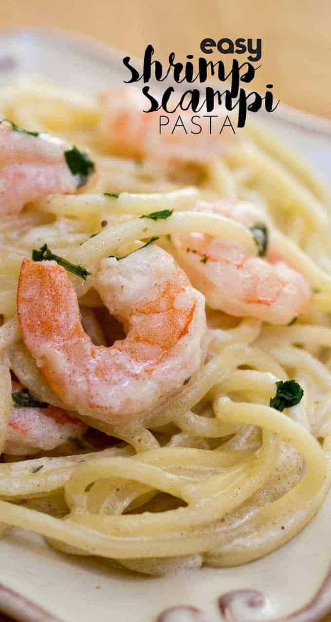 Easy Shrimp Scampi Pasta