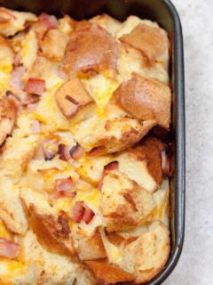 Ham and Cheese Breakfast Bake