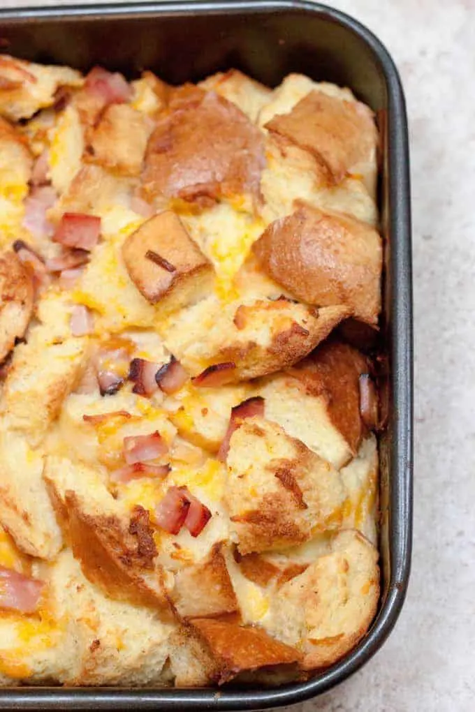 Ham and Cheese Breakfast Bake