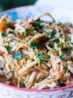 Instant Pot Pork Shredded Chicken Tacos