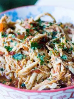 Instant Pot Pork Shredded Chicken Tacos
