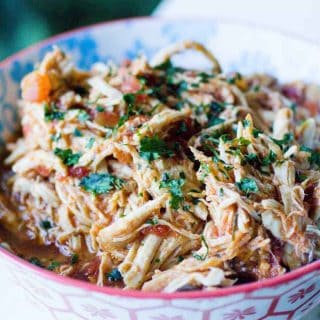Instant Pot Shredded Chicken Tacos