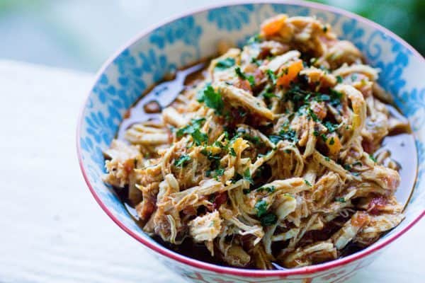 Instant Pot Shredded CHicken Tacos