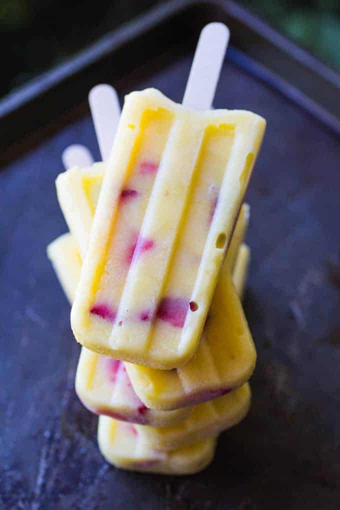 Tropical Pudding Pops