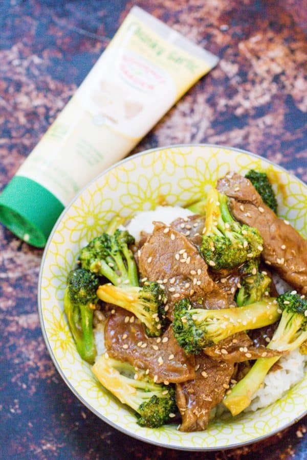 Easy Garlic Beef and Broccoli