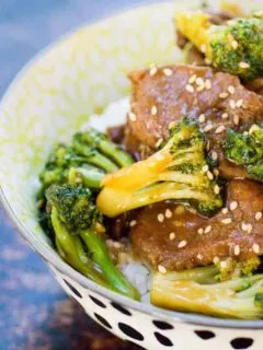 Easy Garlic Beef and Broccoli