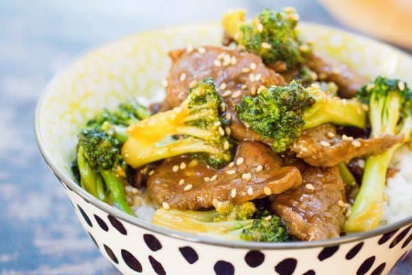 Easy Garlic Beef and Broccoli