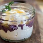 Honey Blueberry Whipped Goat Cheese