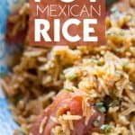 Instant Pot Mexican Rice