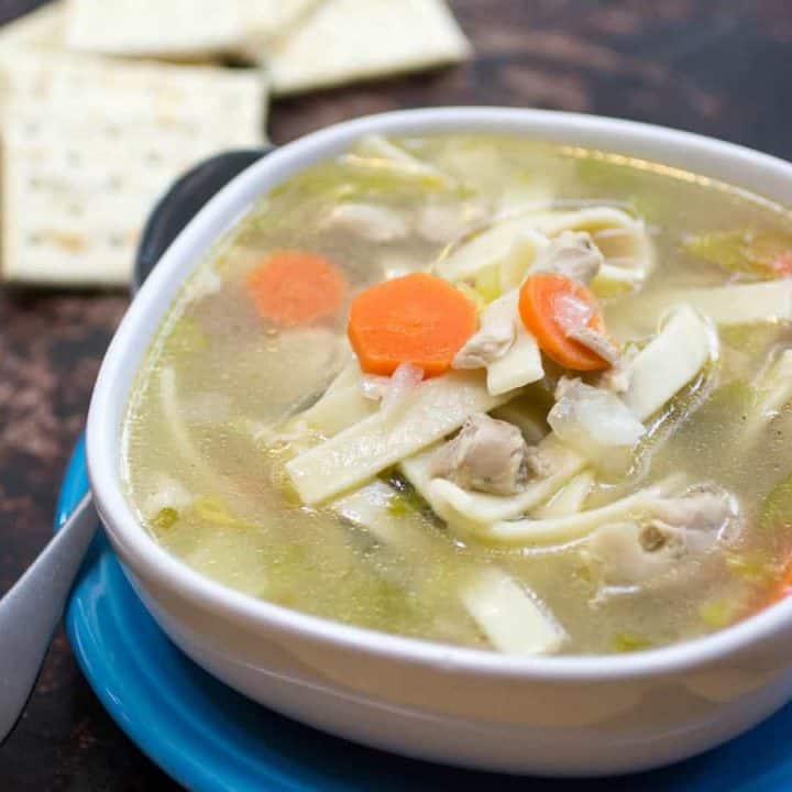 Instant Pot Chicken Noodle Soup