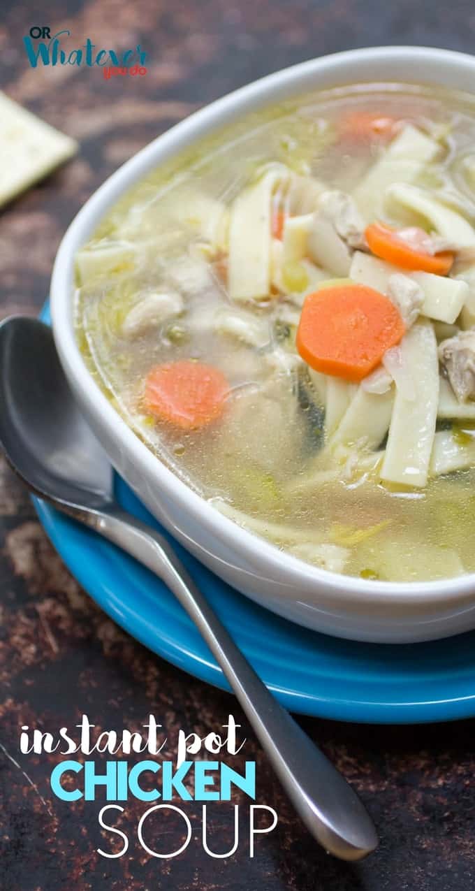 Instant Pot Chicken Soup Or Whatever You Do