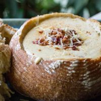 Beer Cheese Dip with Bacon