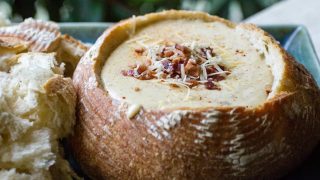 Beer Cheese Dip with Bacon