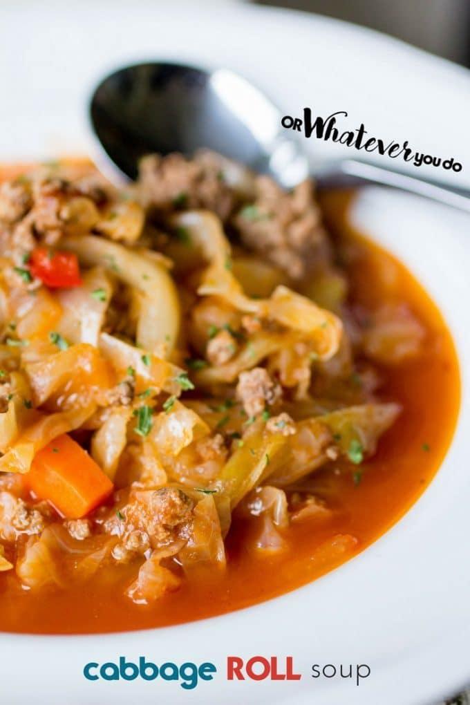 Cabbage Roll Soup Sarma