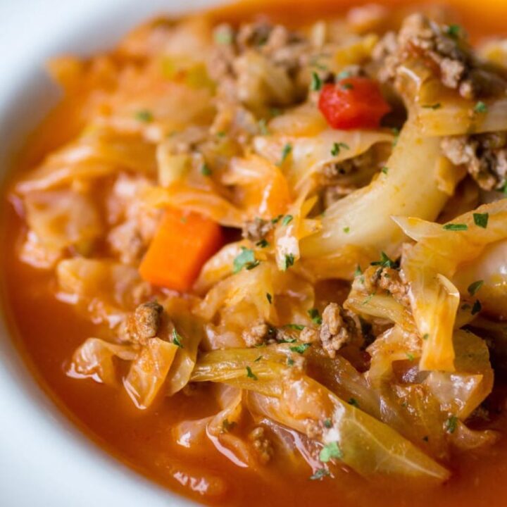 Sarma Cabbage Roll Soup