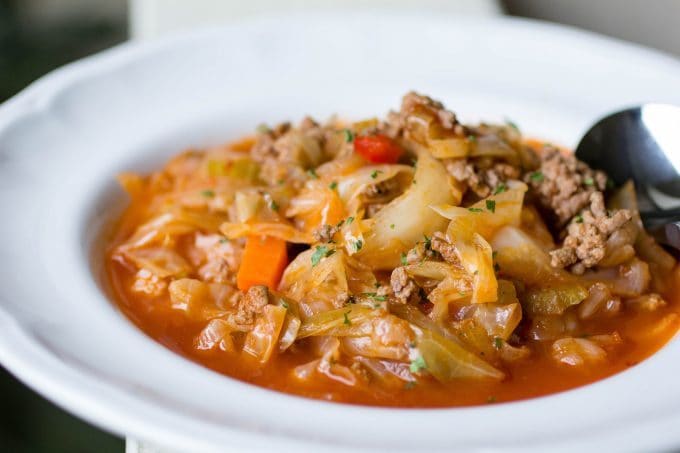 Sarma Stuffed Cabbage Roll Soup