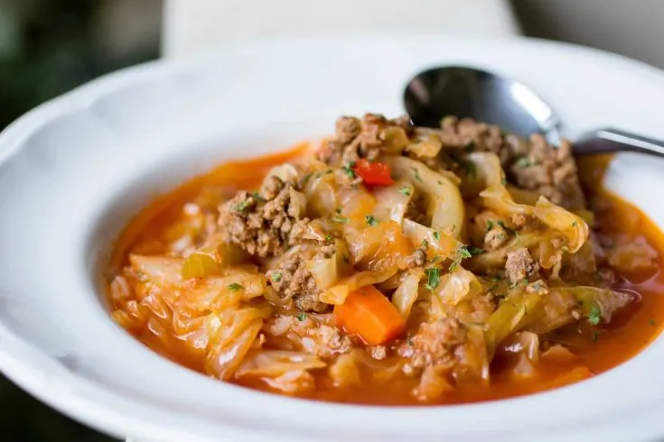 Sarma {Cabbage Roll} Soup