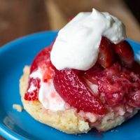 Strawberry Shortcake with Biscuits