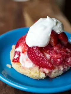 Strawberry Shortcake with Homemade Biscuits