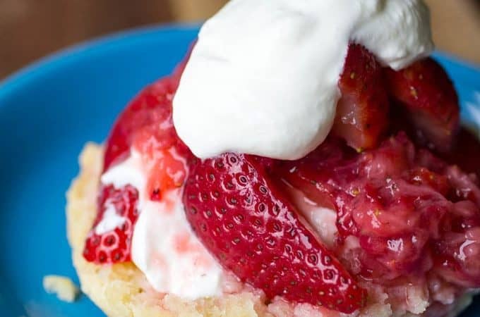 Strawberry Shortcake with Homemade Biscuits