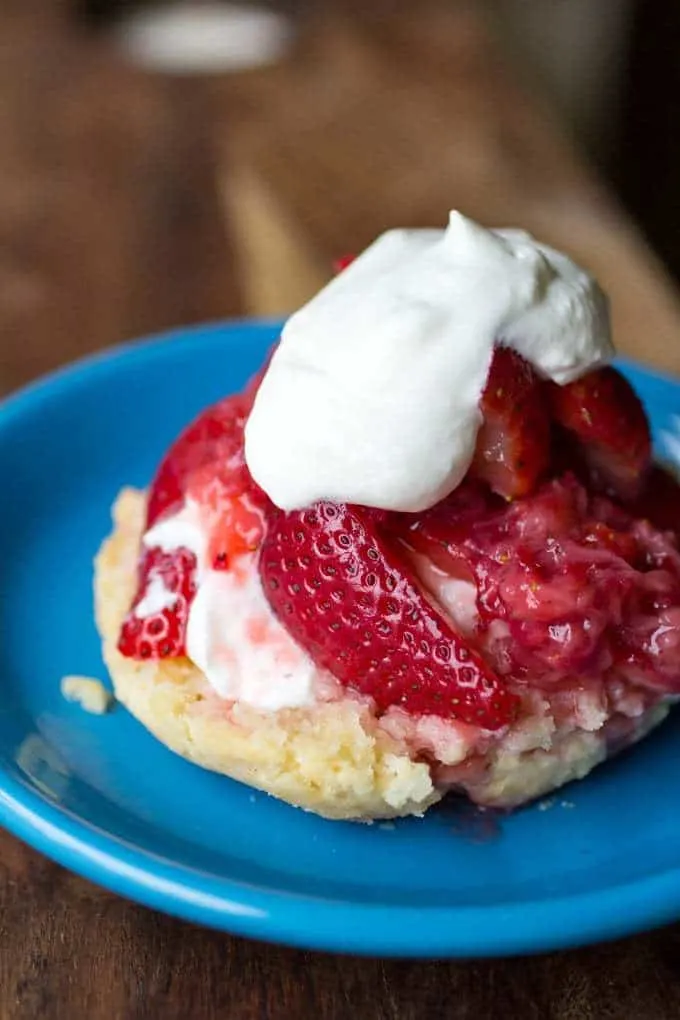 Strawberry Shortcake with Homemade Biscuits