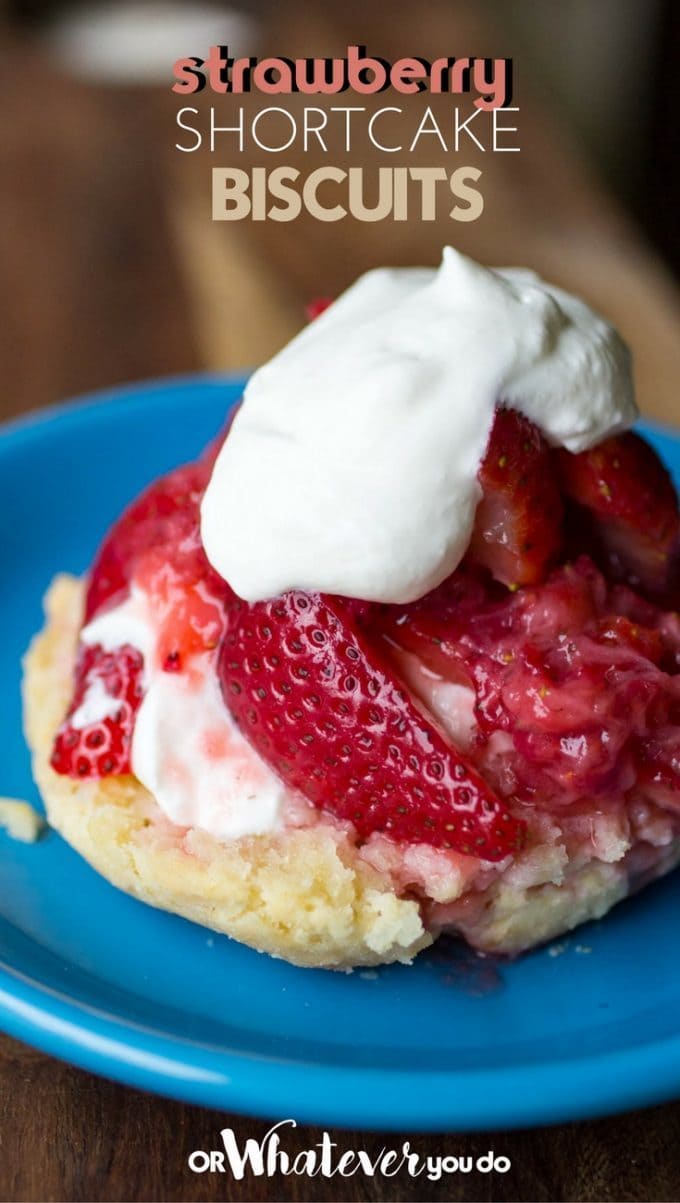 strawberry shortcake biscuits