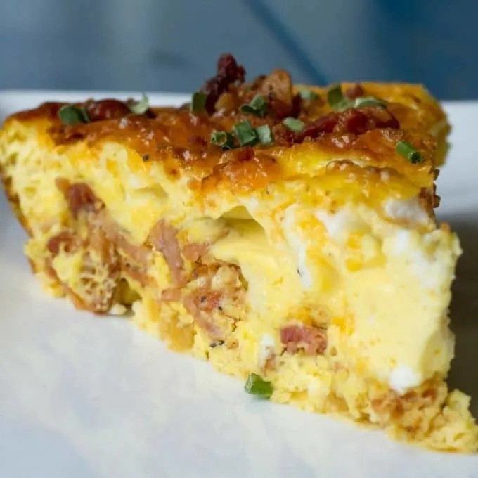 Bacon Rutabaga Quiche 