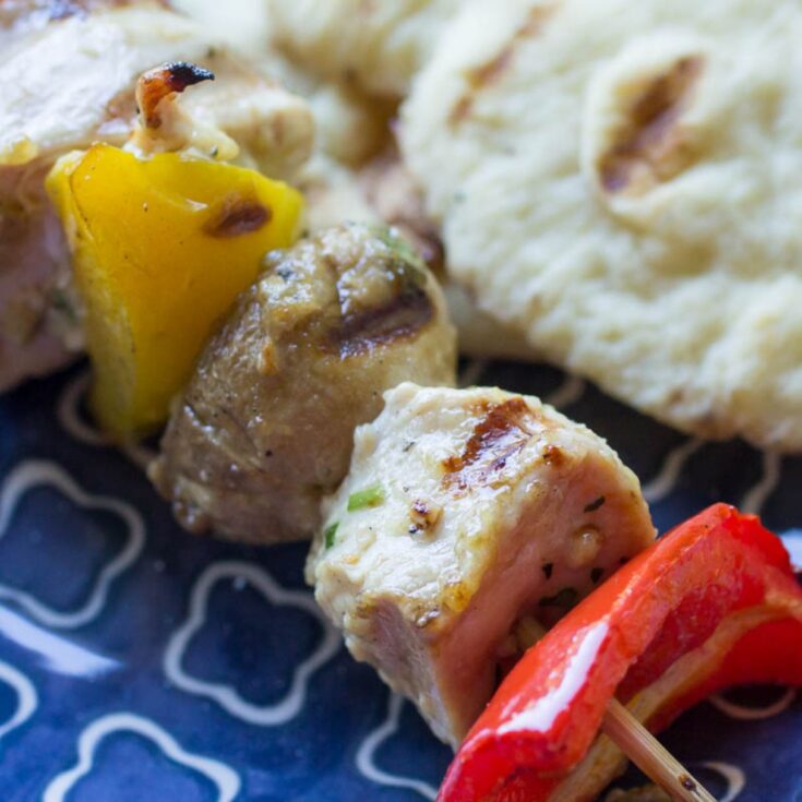 Traeger Marinated Grilled Chicken Kabobs