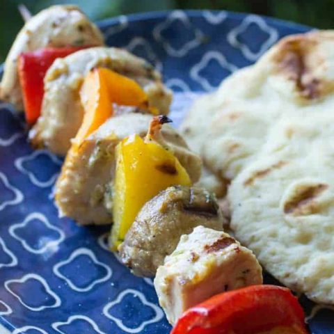 Traeger Marinated Grilled Chicken Kabobs