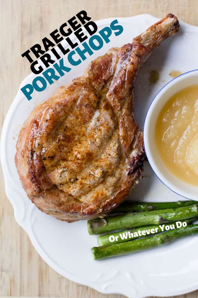 Traeger Grilled Pork Chops Recipe | Easy pellet grill pork chops