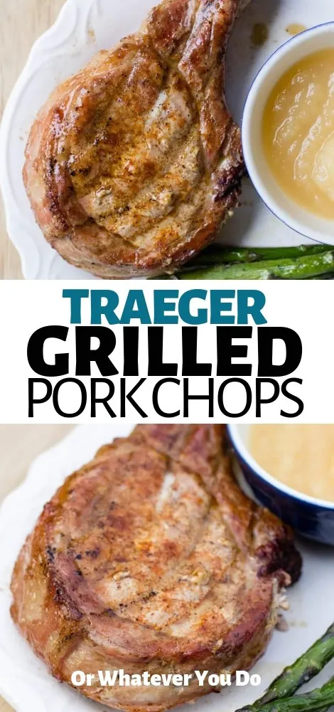 Traeger Grilled Pork Chops