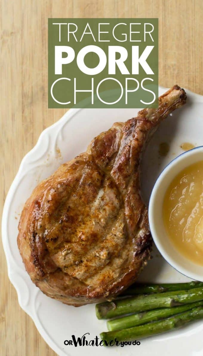 Traeger Grilled Pork Chops Recipe | Easy wood-pellet grill smoker dinner