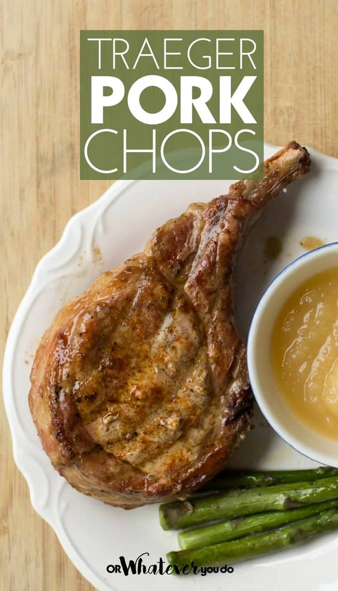 Traeger Grilled Pork Chops Recipe | Easy pellet grill pork ...