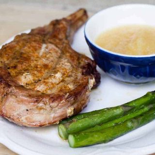 Traeger Grilled Bone-in Pork Chops