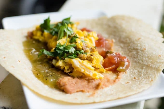 Breakfast tacos