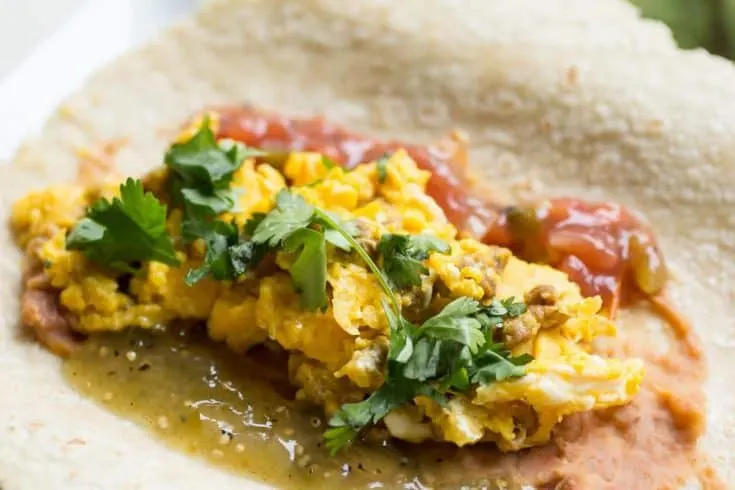 Chorizo Breakfast Tacos