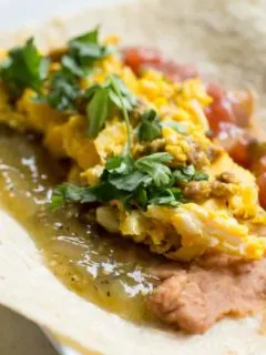 Chorizo Breakfast Tacos