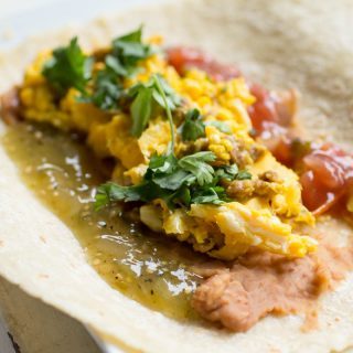 Chorizo Breakfast Tacos